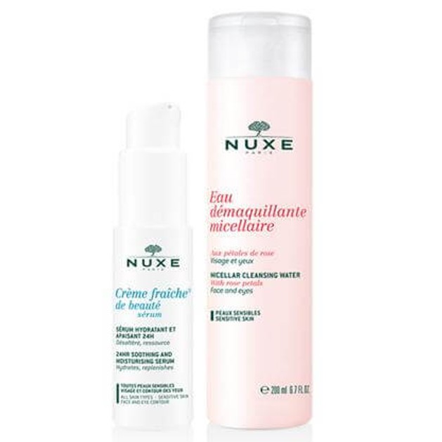 NUXE Πακέτο Προσφοράς Creme Fraiche Serum 30ml & Δώρο Eau Demaquillant Micellaire 200ml NUXE Πακέτο Προσφοράς Creme Fraiche Serum 30ml & Δώρο Eau Demaquillant Micellaire 200ml