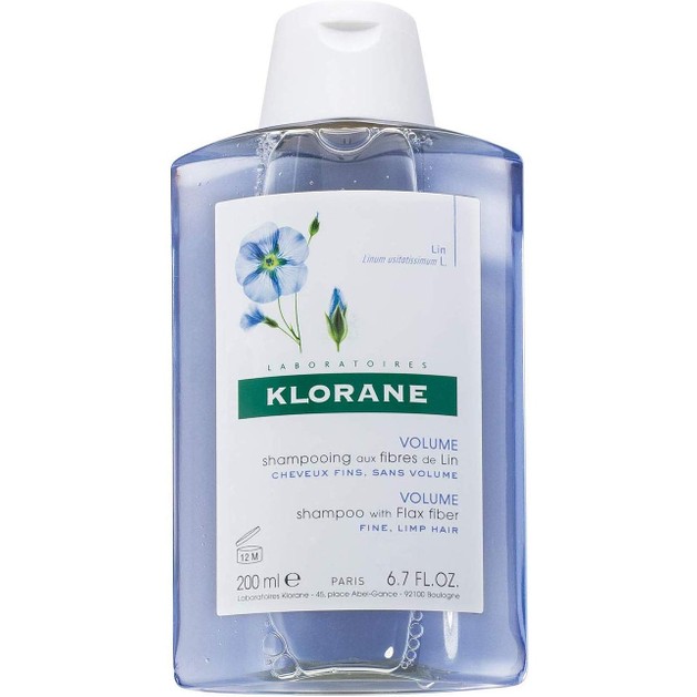 Klorane Volume Shampoo with Flax Fiber Σαμπουάν με Ίνες Λιναριού για Κράτημα & Όγκο -25%, 200ml Klorane Volume Shampoo with Flax Fiber Σαμπουάν με Ίνες Λιναριού για Κράτημα & Όγκο -25%, 200ml