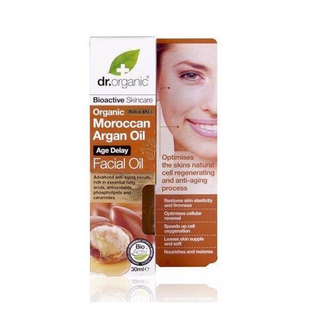 Dr.Organic Moroccan Argan Oil Age Delay Facial Oil 30ml Dr.Organic Moroccan Argan Oil Age Delay Facial Oil 30ml