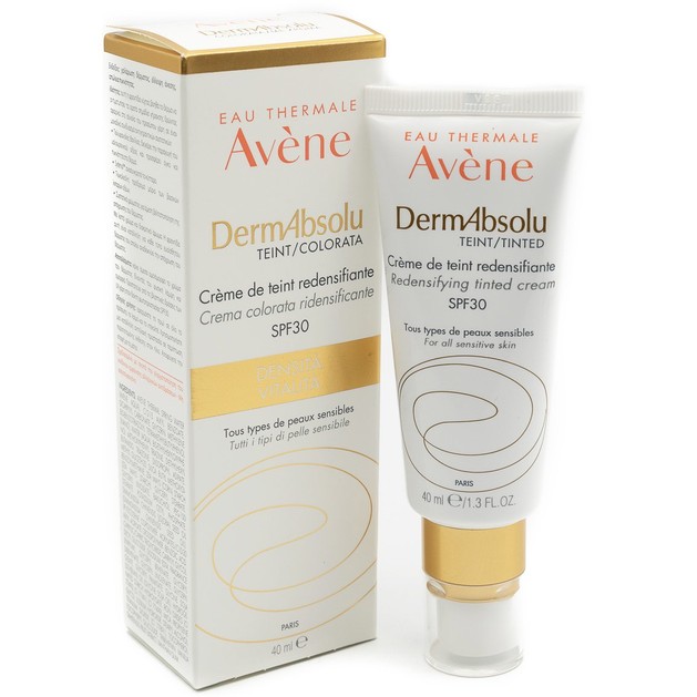 Avene DermAbsolu Creme De Teint Redensifiante Spf30 Κρέμα Νεότητας με Χρώμα,Δρα στα Ορατά Σημάδια Γήρανσης της Επιδερμίδας 40ml Avene DermAbsolu Creme De Teint Redensifiante Spf30 Κρέμα Νεότητας με Χρώμα,Δρα στα Ορατά Σημάδια Γήρανσης της Επιδερμίδας 40ml