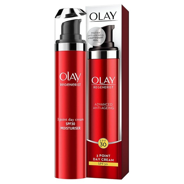 Olay Regenerist 3 Point Anti-Ageing Day Cream Spf30 Αντιγηραντική Κρέμα Ημέρας με Αντηλιακή Προστασία 50ml Olay Regenerist 3 Point Anti-Ageing Day Cream Spf30 Αντιγηραντική Κρέμα Ημέρας με Αντηλιακή Προστασία 50ml