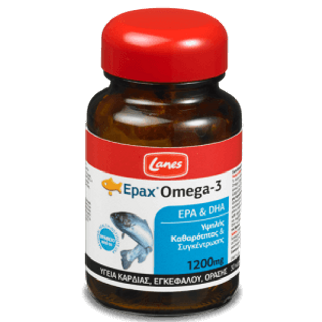 Lanes Epax Omega-3 1200mg 30Caps Lanes Epax Omega-3 1200mg 30Caps