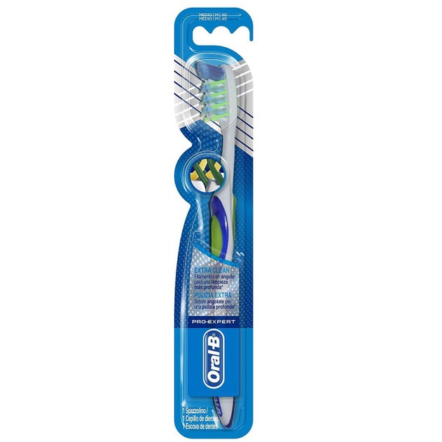 Oral-B Pro-Expert Cross Action Extra Clean Οδοντόβουρτσα Medium 1 τεμάχιο Oral-B Pro-Expert Cross Action Extra Clean Οδοντόβουρτσα Medium 1 τεμάχιο