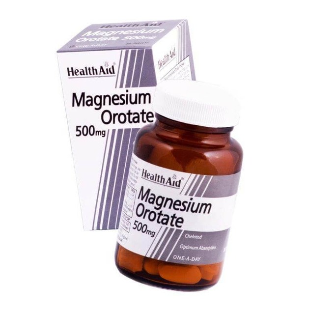 Health Aid Magnesium Orotate 500mg 30tabs Health Aid Magnesium Orotate 500mg 30tabs