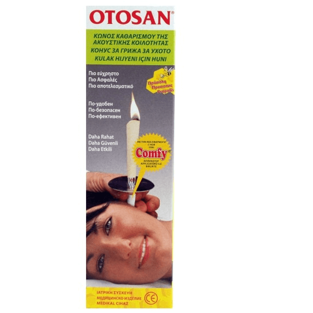 Otosan Comfy Family Κώνος Καθαρισμού Της Ακουστικής Κοιλότητας Με Πρόπολη 6τεμάχια Otosan Comfy Family Κώνος Καθαρισμού Της Ακουστικής Κοιλότητας Με Πρόπολη 6τεμάχια