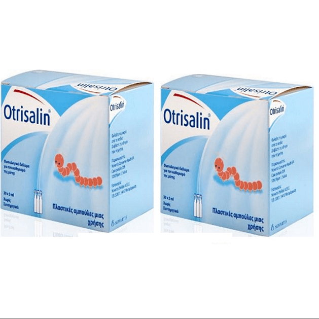 2 x Otrisalin Πλαστικές Αμπούλες 30x5 Καθαρισμός Μύτης 2 x Otrisalin Πλαστικές Αμπούλες 30x5 Καθαρισμός Μύτης