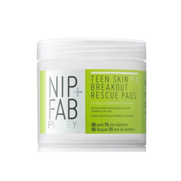 Nip+Fab Purify Teen Skin Fix Breakout Rescue Pads Για Βαθύ Καθαρισμό Απομακρύνουν Λιπαρότητα Και Ρύπους 60pads Nip+Fab Purify Teen Skin Fix Breakout Rescue Pads Για Βαθύ Καθαρισμό Απομακρύνουν Λιπαρότητα Και Ρύπους 60pads