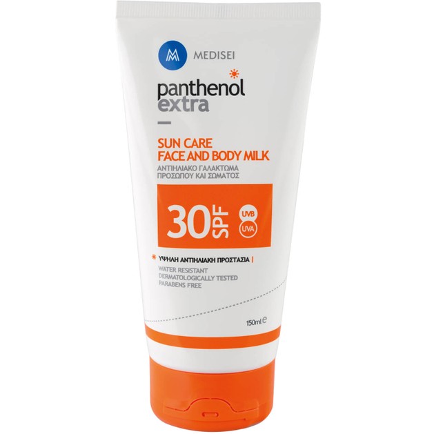 Medisei Panthenol Extra Sun Care Face & Body Milk Spf30 150ml Medisei Panthenol Extra Sun Care Face & Body Milk Spf30 150ml