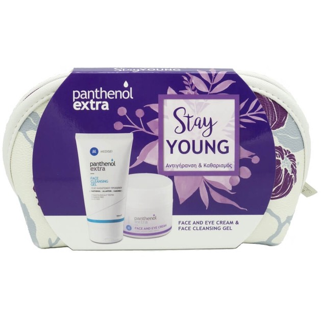 Medisei Panthenol Extra Πακέτο Προσφοράς Stay Young Face & Eye Cream 50ml & Cleansing Gel 150ml Medisei Panthenol Extra Πακέτο Προσφοράς Stay Young Face & Eye Cream 50ml & Cleansing Gel 150ml