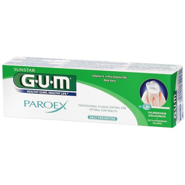 Gum 1750 Paroex Toothpaste 0,06% CHX + 0,05% CPC Οδοντόκρεμα Καθημερινής Πρόληψης 75ml Gum 1750 Paroex Toothpaste 0,06% CHX + 0,05% CPC Οδοντόκρεμα Καθημερινής Πρόληψης 75ml