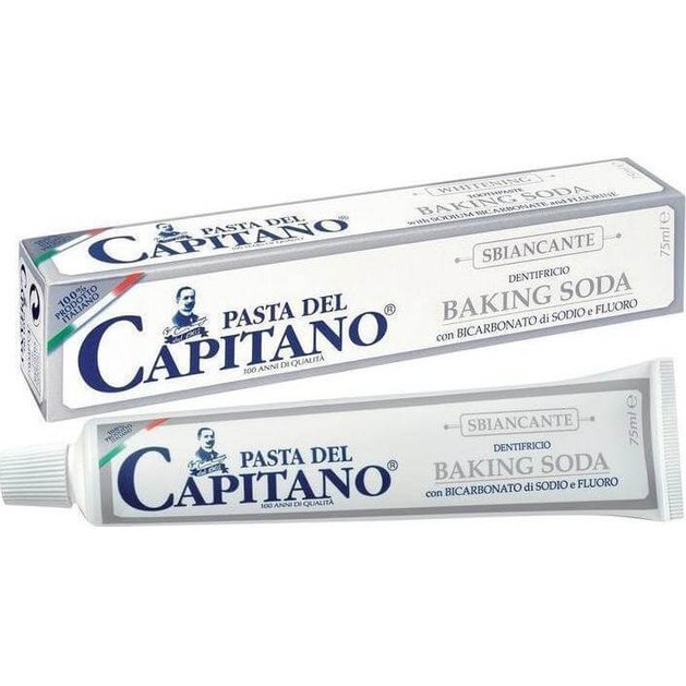 Pasta Del Capitano Baking Soda Λευκαντική Οδοντόκρεμα 75ml Pasta Del Capitano Baking Soda Λευκαντική Οδοντόκρεμα 75ml