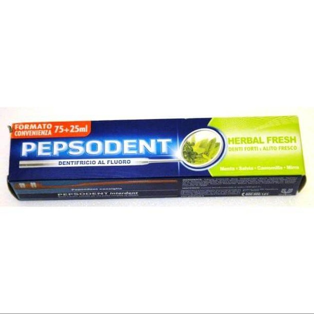 FL Products Pepsodent Herbal Fresh Φθοριούχος Οδοντόκρεμα 100ml FL Products Pepsodent Herbal Fresh Φθοριούχος Οδοντόκρεμα 100ml