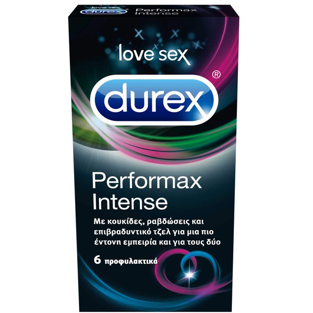 Durex Performax Intense 6 Τεμάχια Durex Performax Intense 6 Τεμάχια
