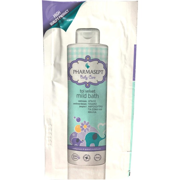 Δώρο Pharmasept Tol Velvet Baby Mild Bath Παιδικό Αφρόλουτρο για Σώμα & Μαλλιά 5ml Δώρο Pharmasept Tol Velvet Baby Mild Bath Παιδικό Αφρόλουτρο για Σώμα & Μαλλιά 5ml