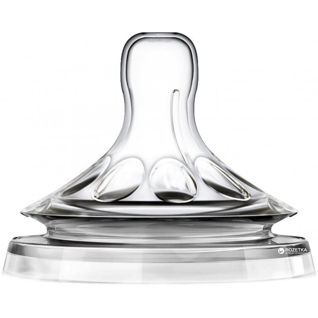Avent Natural Θηλή Σιλικόνης Natural 1 Οπής 2τμχ SCF041/27 Avent Natural Θηλή Σιλικόνης Natural 1 Οπής 2τμχ SCF041/27