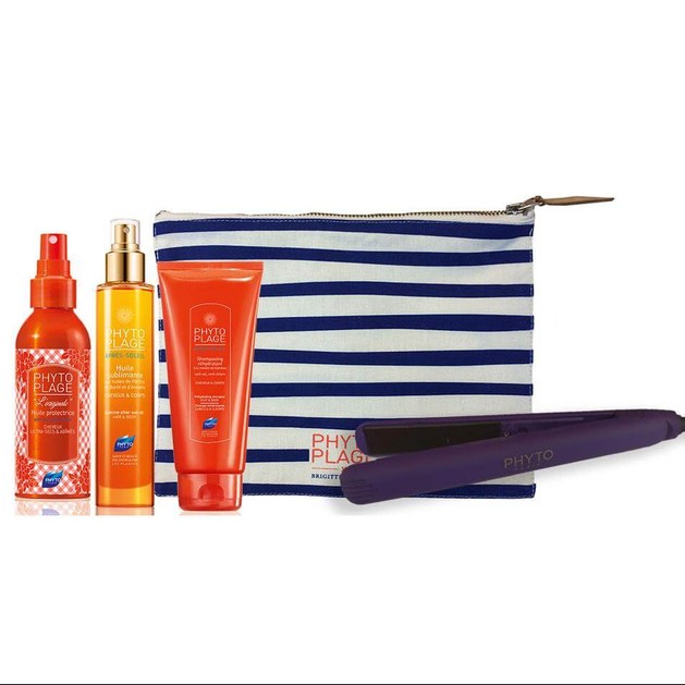 Phyto Phytoplage Πακέτο Προσφοράς Huile After Sun 100ml, Huile Protectrice 100ml, Shampoo 200ml & Δώρο Πρέσα Μαλλιών & Νεσεσέρ Phyto Phytoplage Πακέτο Προσφοράς Huile After Sun 100ml, Huile Protectrice 100ml, Shampoo 200ml & Δώρο Πρέσα Μαλλιών & Νεσεσέρ