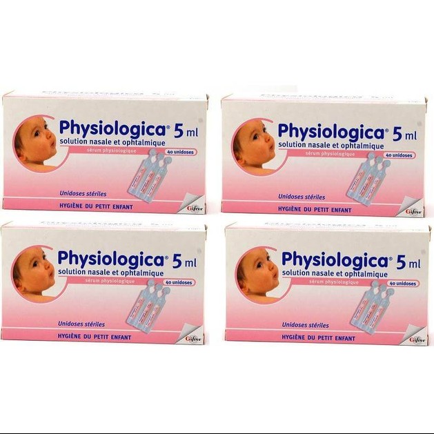 4 x Gifrer Physiologica 40x5ml 4 x Gifrer Physiologica 40x5ml