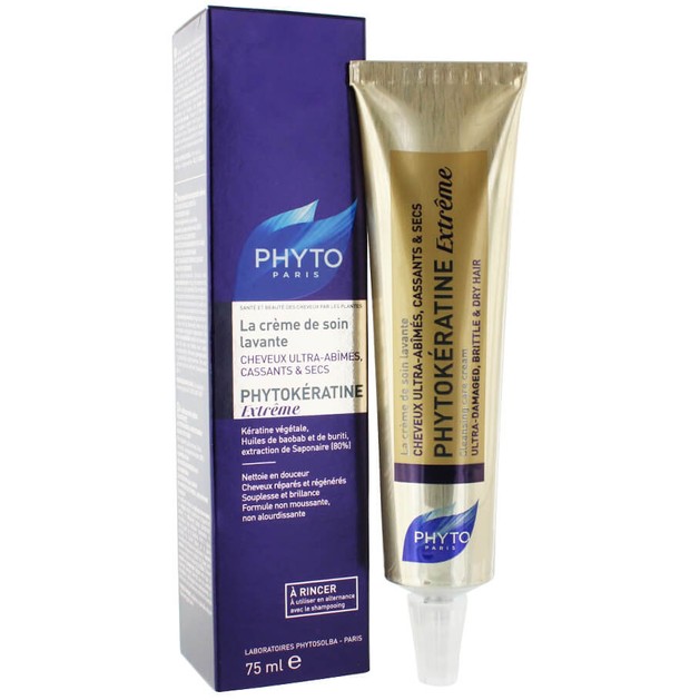 Phyto Phytokeratine Extreme Cleansing Care Cream 75ml Phyto Phytokeratine Extreme Cleansing Care Cream 75ml