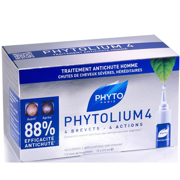 Phyto Phytolium 4 Treatment 12amp Χ 3,5ml Phyto Phytolium 4 Treatment 12amp Χ 3,5ml