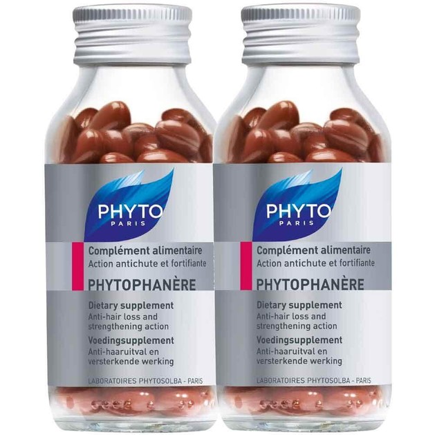 Phyto Phytophanere Ολοκληρωμένο Συμπλήρωμα Διατροφής με Σύμπλεγμα Βιταμινών για Τριχόπτωση και Ενδυνάμωση 1+1 Δώρο 2 x 120 caps Phyto Phytophanere Ολοκληρωμένο Συμπλήρωμα Διατροφής με Σύμπλεγμα Βιταμινών για Τριχόπτωση και Ενδυνάμωση 1+1 Δώρο 2 x 120 caps