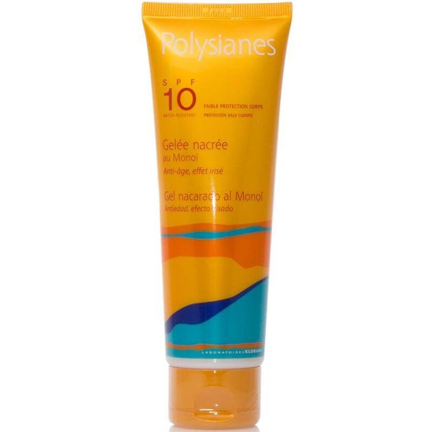 Polysianes Gelee Nacree au Monoi Spf10, 125ml Polysianes Gelee Nacree au Monoi Spf10, 125ml