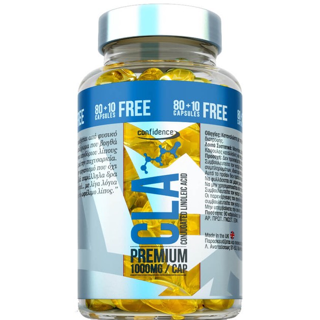 Confidence CLA 1000mg 90softgels Confidence CLA 1000mg 90softgels
