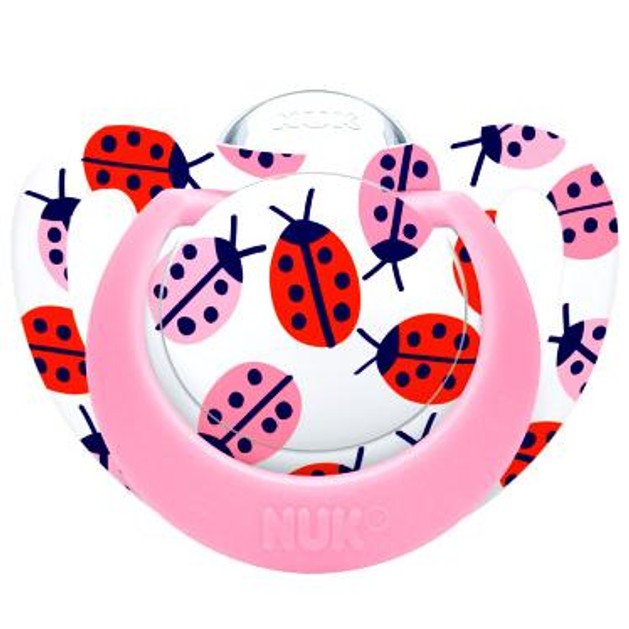 Nuk Genius Color Πιπίλα Σιλικόνης με Κρίκο 1τμχ Nuk Genius Color Πιπίλα Σιλικόνης με Κρίκο 1τμχ