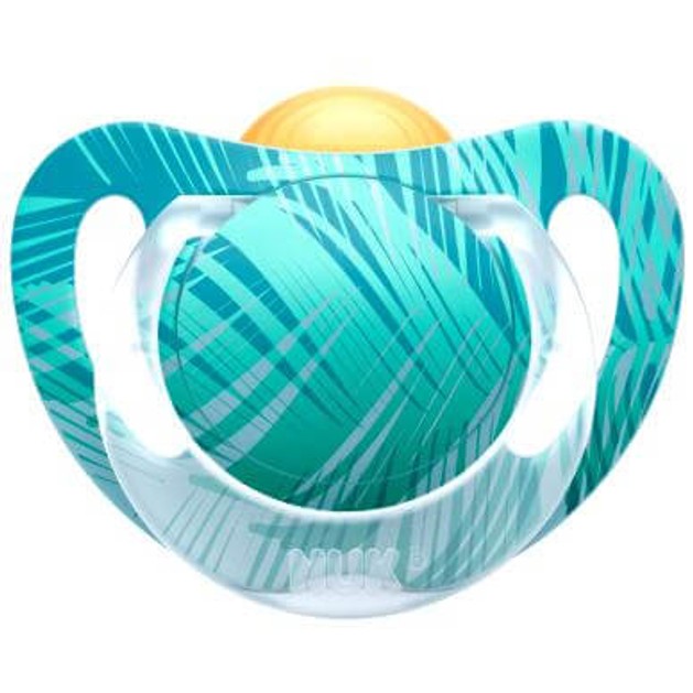 Nuk Genius Color Πιπίλα Καουτσούκ με Κρίκο Χωρίς BPA Nuk Genius Color Πιπίλα Καουτσούκ με Κρίκο Χωρίς BPA