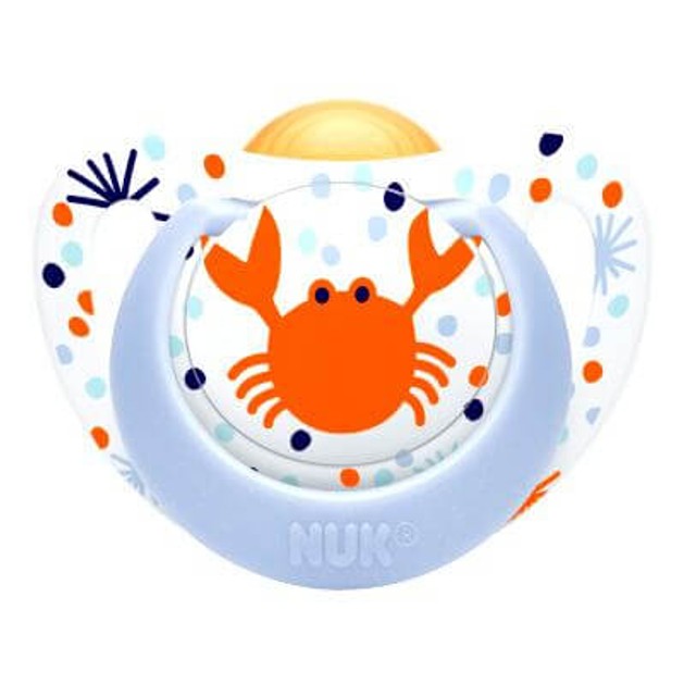 Nuk Genius Color Πιπίλα Καουτσούκ με Κρίκο 1τμχ Nuk Genius Color Πιπίλα Καουτσούκ με Κρίκο 1τμχ