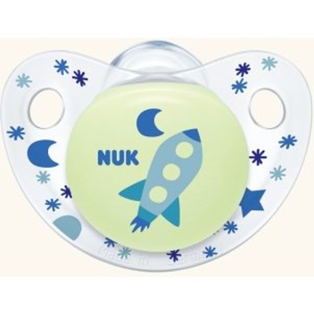 Nuk Trendline Night & Day σιλικόνης χωρίς κρίκο, μεγέθη 1-3 Nuk Trendline Night & Day σιλικόνης χωρίς κρίκο, μεγέθη 1-3