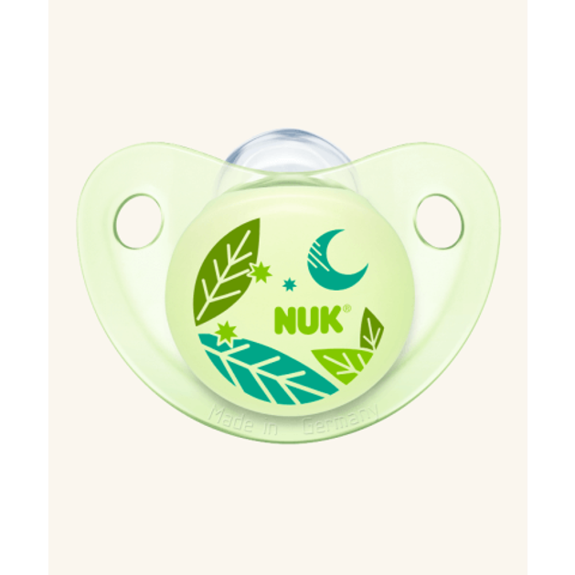 Nuk Trendline Night & Day Πιπίλα Σιλικόνης Χωρίς Κρίκο 1τμχ Nuk Trendline Night & Day Πιπίλα Σιλικόνης Χωρίς Κρίκο 1τμχ