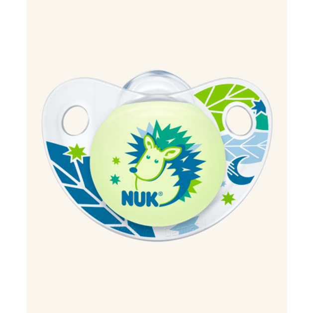 Nuk Trendline Night & Day Πιπίλα Σιλικόνης Χωρίς Κρίκο 1τμχ Nuk Trendline Night & Day Πιπίλα Σιλικόνης Χωρίς Κρίκο 1τμχ