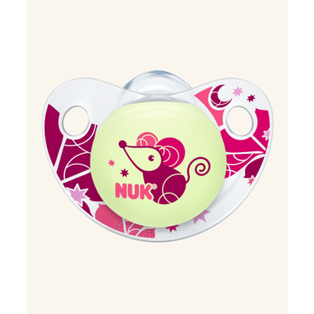 Nuk Trendline Night & Day Πιπίλα Σιλικόνης Χωρίς Κρίκο 1τμχ Nuk Trendline Night & Day Πιπίλα Σιλικόνης Χωρίς Κρίκο 1τμχ
