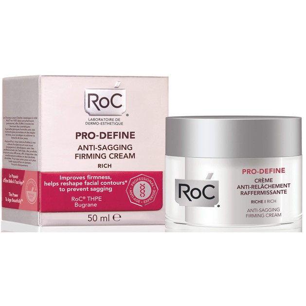 Roc Pro-Define Anti-Sagging Firming Rich Cream Συσφικτική 24h Κρέμα Πλούσιας Υφής Επανασχεδιάζει το Περίγραμμα του Προσώπου 50ml Roc Pro-Define Anti-Sagging Firming Rich Cream Συσφικτική 24h Κρέμα Πλούσιας Υφής Επανασχεδιάζει το Περίγραμμα του Προσώπου 50ml