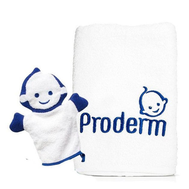 Δώρο Proderm Πετσέτα & Γάντι Μπάνιου Δώρο Proderm Πετσέτα & Γάντι Μπάνιου
