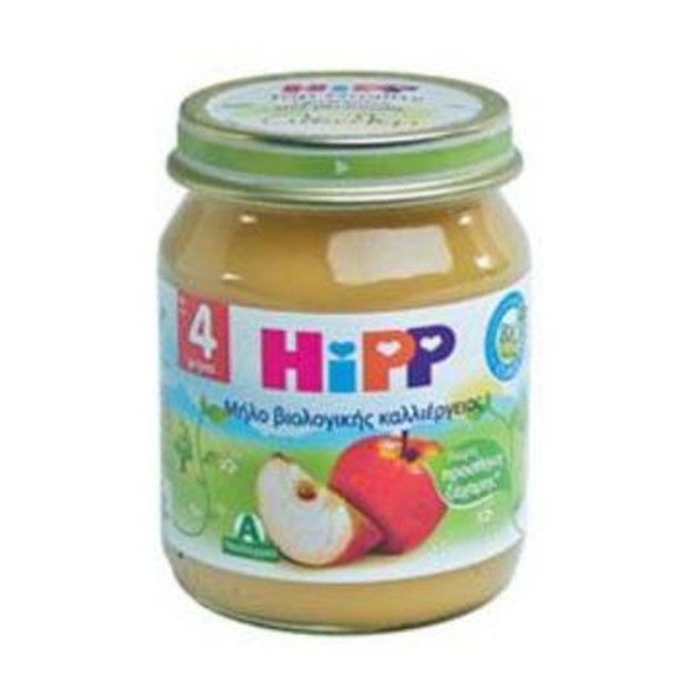 HiPP Βρεφική Φρουτόκρεμα Μήλου 125GR HiPP Βρεφική Φρουτόκρεμα Μήλου 125GR