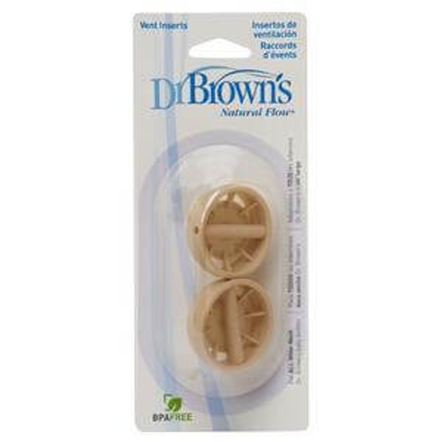 Dr. Brown\'s 650-GB Βάση βαλβίδας για μπιμπερό με φαρδύ λαιμό 240ml, 2 τεμάχια Dr. Brown\'s 650-GB Βάση βαλβίδας για μπιμπερό με φαρδύ λαιμό 240ml, 2 τεμάχια
