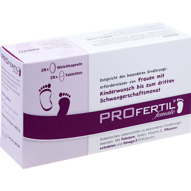 Profertil Female Ισχυρό Συμπλήρωμα Ειδικής Διατροφής, Αντιμετώπιση της Γυναικείας Υπογονιμότητας Αγωγή 1 Μήνα 28caps x 28tabs Profertil Female Ισχυρό Συμπλήρωμα Ειδικής Διατροφής, Αντιμετώπιση της Γυναικείας Υπογονιμότητας Αγωγή 1 Μήνα 28caps x 28tabs
