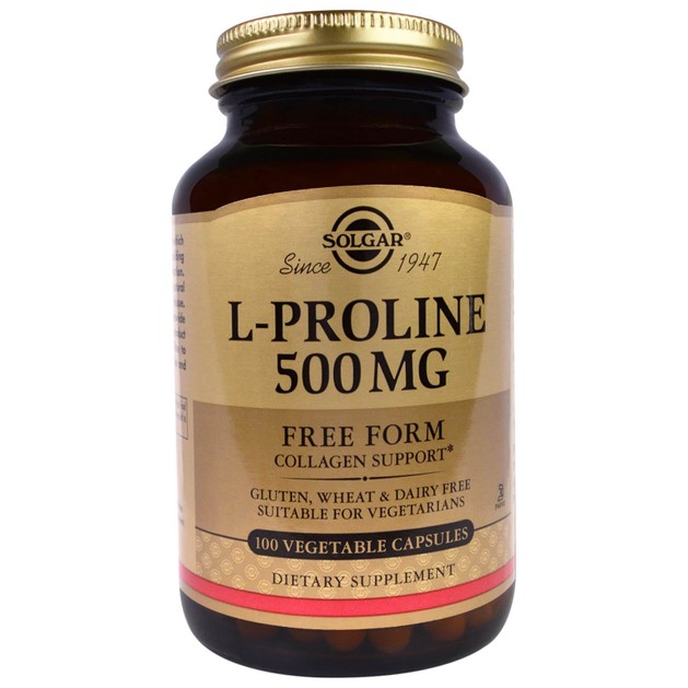 Solgar L-Proline 500mg 100 Veg.Caps Solgar L-Proline 500mg 100 Veg.Caps