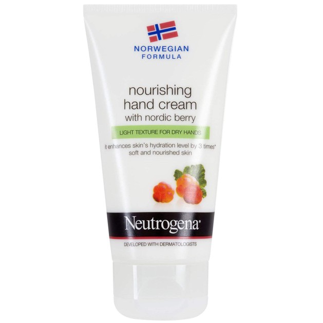 Neutrogena Hand Cream With Nordic Berry Υπερ-Ενυδατική Κρέμα Χεριών με Nordic Berry και Ελαφριά Υφή Προσφορά -20% 75ml Neutrogena Hand Cream With Nordic Berry Υπερ-Ενυδατική Κρέμα Χεριών με Nordic Berry και Ελαφριά Υφή Προσφορά -20% 75ml