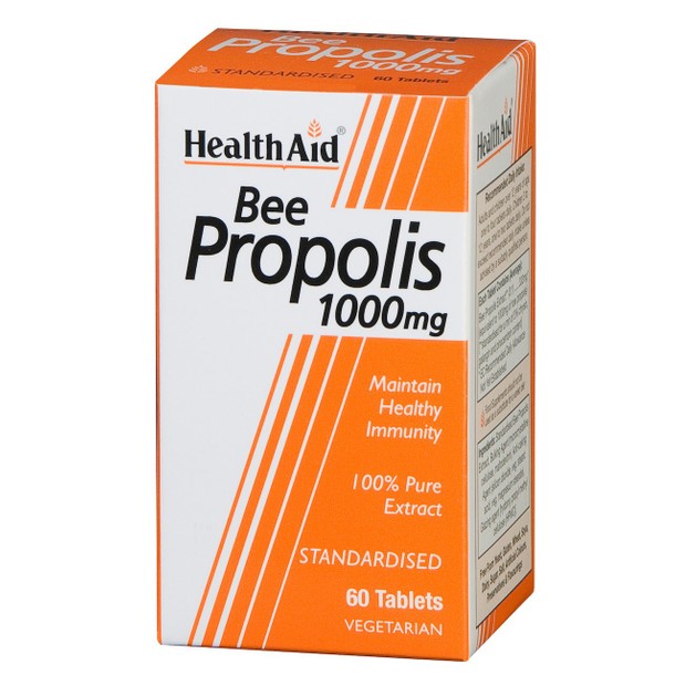 Health Aid Bee Propolis 1000mg 60tabs Health Aid Bee Propolis 1000mg 60tabs