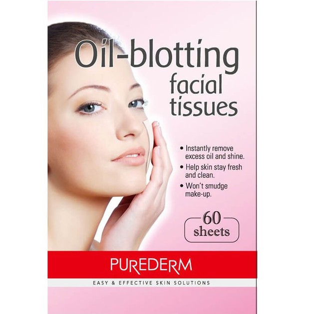 Vican Purederm Oil-blotting Facial Tissues 60 Sheets Vican Purederm Oil-blotting Facial Tissues 60 Sheets
