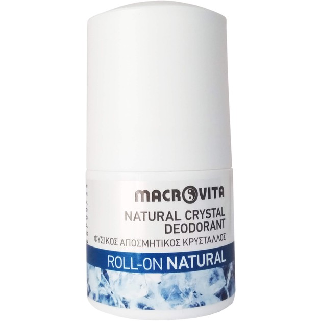 Macrovita Natural Crystal Deodorant Roll-On 50ml Macrovita Natural Crystal Deodorant Roll-On 50ml