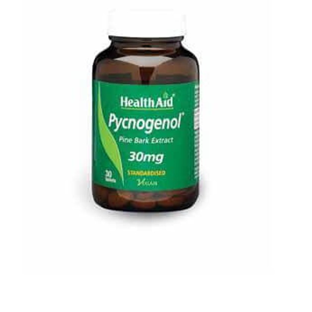 Health Aid Pycnogenol 30mg 30tabs Health Aid Pycnogenol 30mg 30tabs