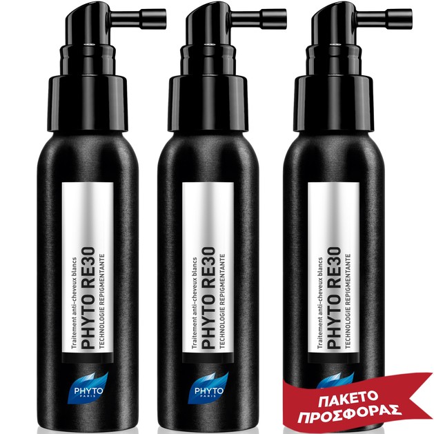 Phyto Πακέτο Προσφοράς Re30 2+1 Δώρο 3 x 50ml Phyto Πακέτο Προσφοράς Re30 2+1 Δώρο 3 x 50ml