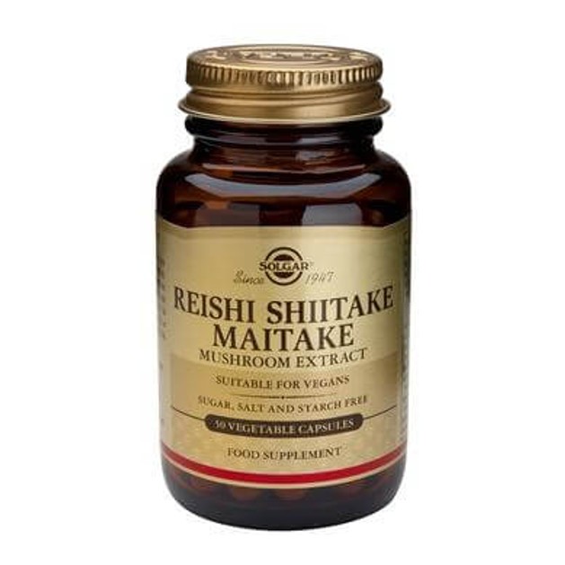 Solgar Reishi Shitake Maitake Mushroom extract 50veg.caps Solgar Reishi Shitake Maitake Mushroom extract 50veg.caps