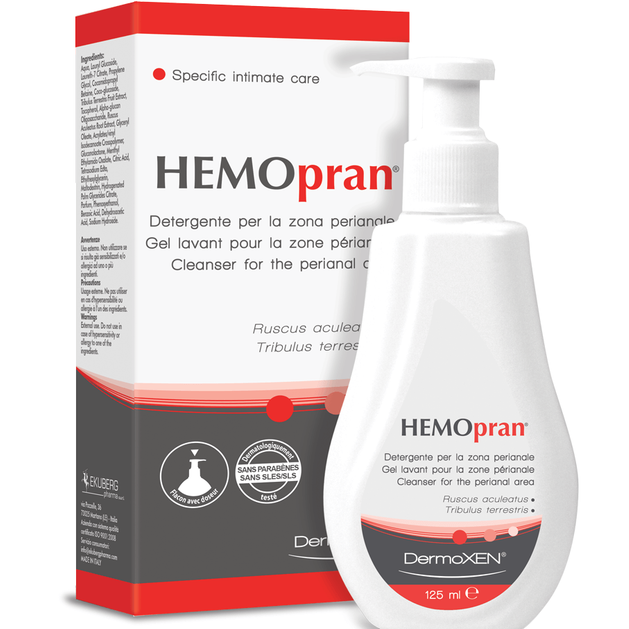 Dermoxen Hemopran Cleanser Καθαριστικό για Ευαίσθητη Περιοχή Γύρω από τον Πρωκτό 125ml Dermoxen Hemopran Cleanser Καθαριστικό για Ευαίσθητη Περιοχή Γύρω από τον Πρωκτό 125ml