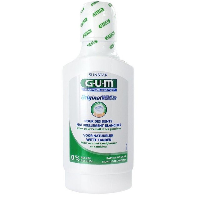 Gum Original White 0% Alcohol, Στοματικό Διάλυμα για την Αποκατάσταση της Φυσικής Λευκότητας των Δοντιών 300ml (1747) Gum Original White 0% Alcohol, Στοματικό Διάλυμα για την Αποκατάσταση της Φυσικής Λευκότητας των Δοντιών 300ml (1747)