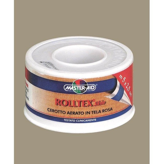 Master Aid Dermatess Roll Tex Skin Ρολλό Ύφασμα Σε Καφέ Χρώμα Master Aid Dermatess Roll Tex Skin Ρολλό Ύφασμα Σε Καφέ Χρώμα