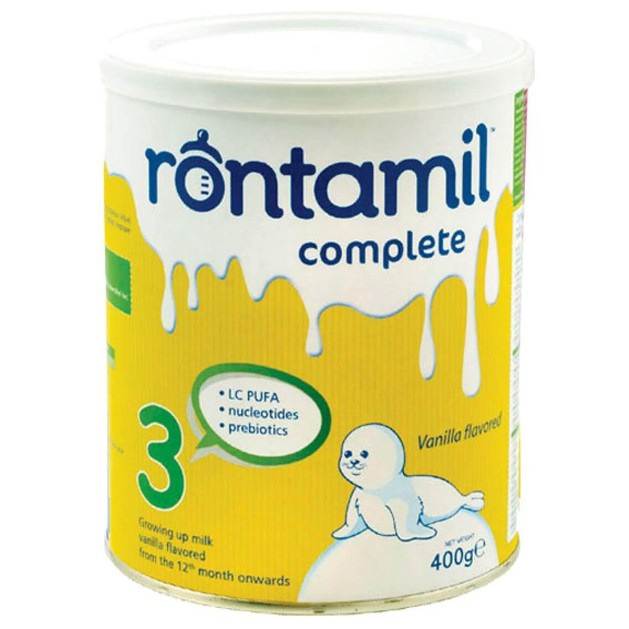 Rontamil Complete 3 Γάλα σε Σκόνη Από τον 12o Μήνα 400gr Rontamil Complete 3 Γάλα σε Σκόνη Από τον 12o Μήνα 400gr